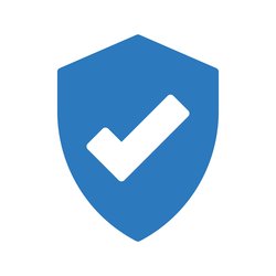 Symbol Schutzschild - für Prävention und Verbeugung