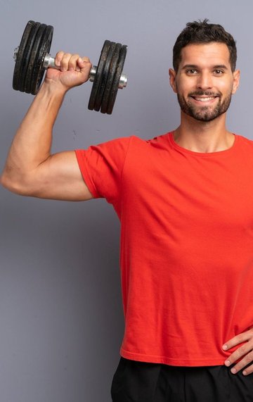 Einsteiger-Fitness-Wochen Muskelaufbau