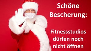 Schoene Bescherung Nikolaus mit Maske
