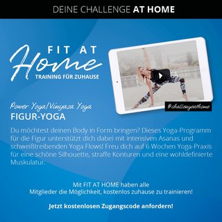 Fit at home Figur Yoga Programm