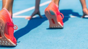 Start für Sprintwettbewerb